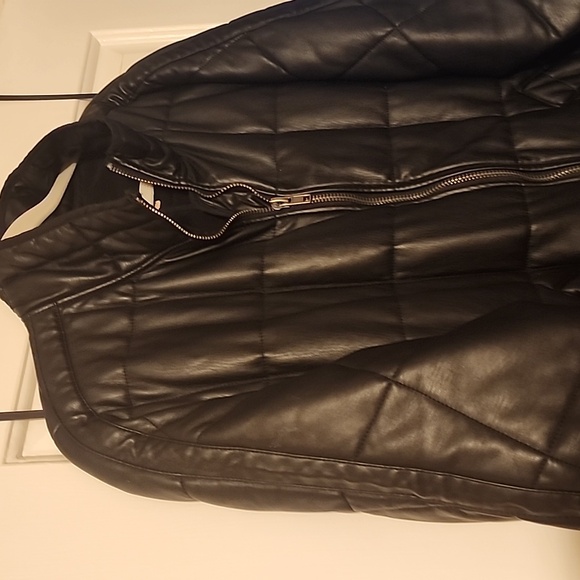 Free People Vegan Leather Dolman Jacket - Picture 10 of 11